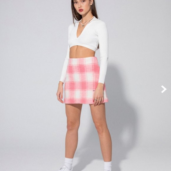 Local Heroes TWIGGY CORAL SKIRT - Picture 1 of 10
